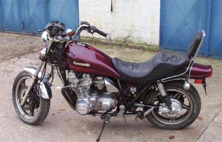 Kawasaki 1428ccm-kompressor - LTD1100 US , stangtrækker af næsten værste skuffe billede 2