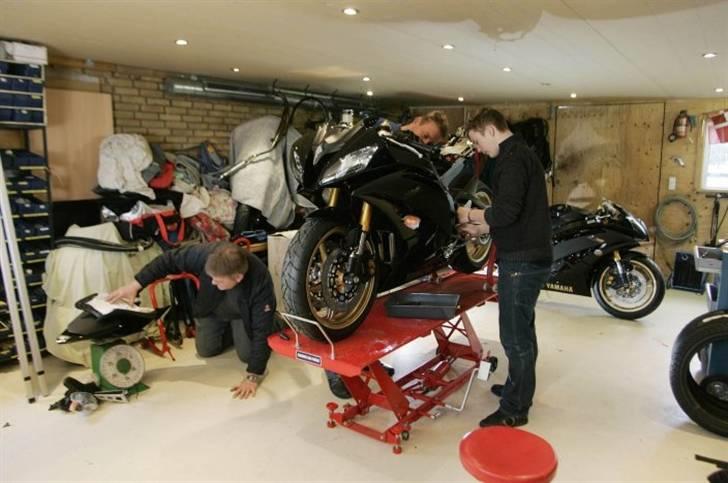 Yamaha R6 - R 6 ´eren under ombygning billede 4