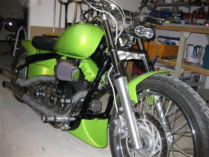 Yamaha dragstar "bobber" - Klar til 2009 billede 1