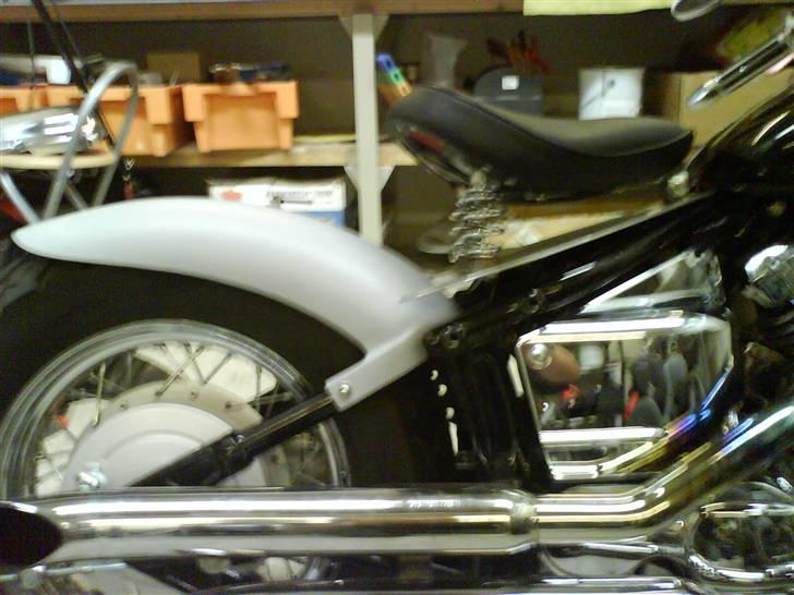 Yamaha dragstar "bobber" - Ny bagskærm billede 3