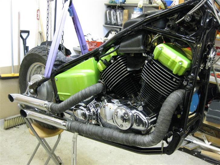 Yamaha dragstar "bobber" billede 12