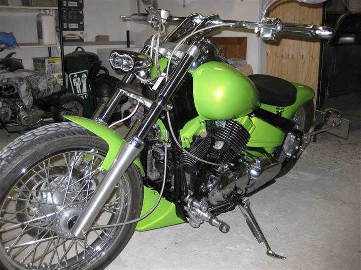 Yamaha dragstar "bobber" billede 14