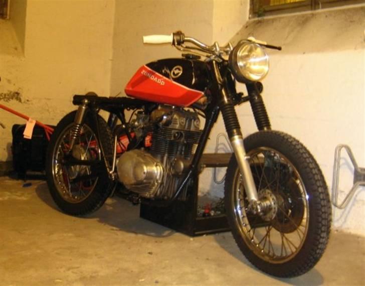 Honda CB 350 Twin Rat! - og tanken er fra en gammel Zündapp billede 18