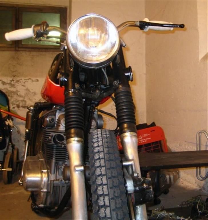Honda CB 350 Twin Rat! - den bliver lidt hen ad scrambler stil :-) billede 19