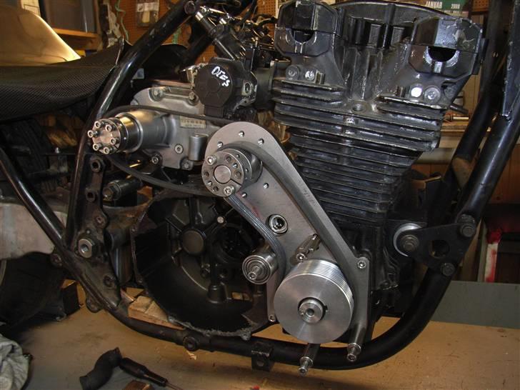 Kawasaki 1428ccm-kompressor - Base ideen , 2 x remtræk billede 15