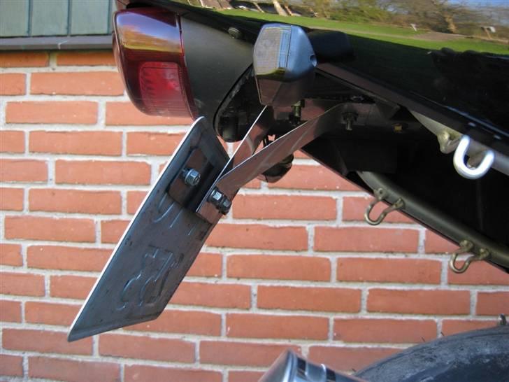 Suzuki Gsxr 600 Srad - Hjemmelavet nummerpladeholder, lavet af rustfri metal. billede 8
