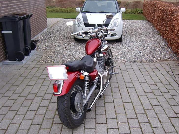 Yamaha XV 535 Virago - Sådan så den gamle baglygte ud. billede 3