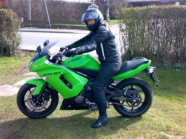 Kawasaki ER-6F - Min første dag !! billede 4