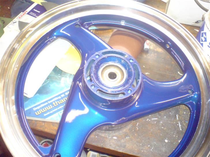 Suzuki GSX600F (SOLGT) - nymalede fælge billede 12