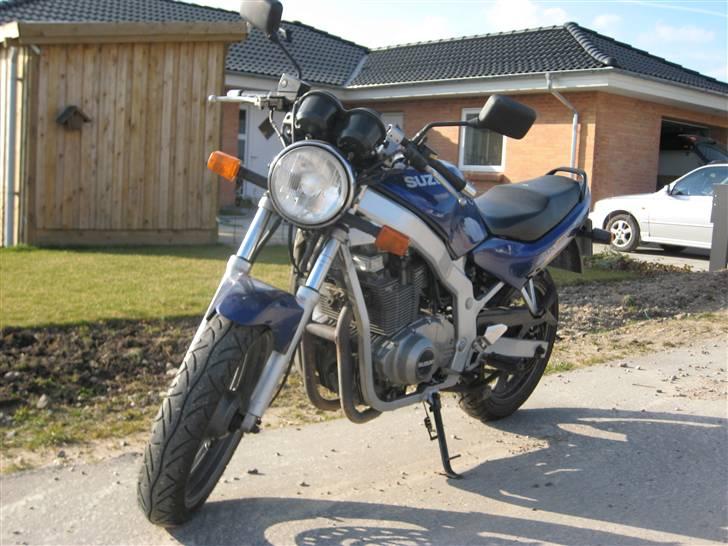 Suzuki GS500E - 30. marts 2009, besøg ved forældrene. billede 2
