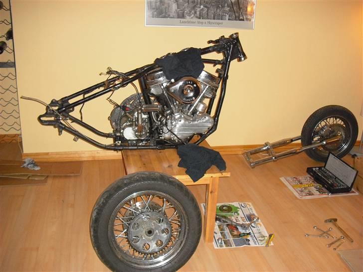 Harley Davidson FL Hydra Glide - Efter lidt tid billede 2