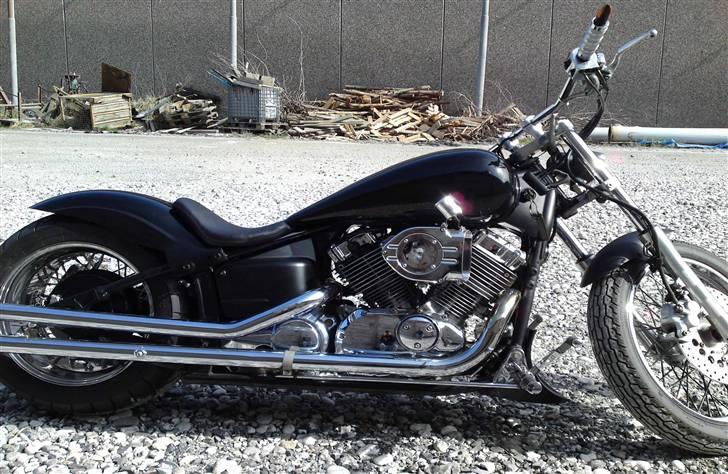 Yamaha dragstar (SOLGT) billede 3