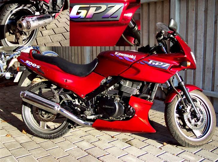 Kawasaki Gpz 500 s Solgt - Lidt multi billed af hvor pæn den i grunden ser ud med kun en potte  billede 6