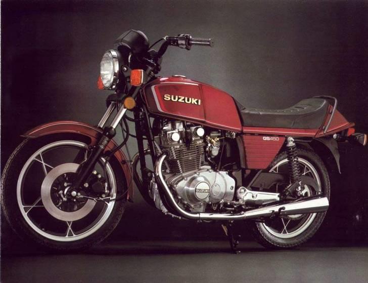 Suzuki gs 450 E (geden) -cafe - originalen billede 6