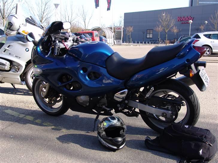 Suzuki GSX600F - Fra den første "langtur" - Hjejletræf i Silkeborg d. 5/4 2009 billede 2