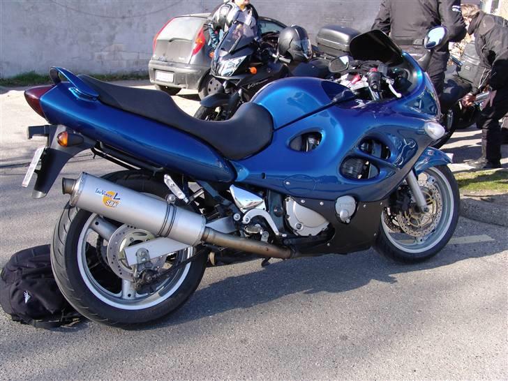 Suzuki GSX600F - Fra den første "langtur" - Hjejletræf i Silkeborg d. 5/4 2009 billede 3