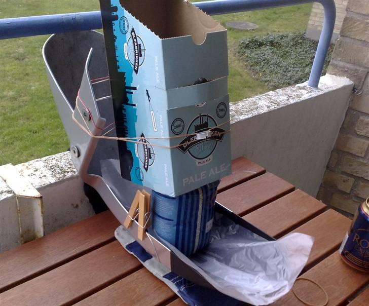 Kawasaki ER-6n - Fenda Extenda "limes" på med acetone/ABS-opløsning. (Marts´09) billede 14