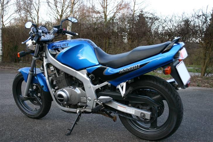 Suzuki GSteiner 500 E -SOLGT- - Credit: König Kjøller™ billede 12
