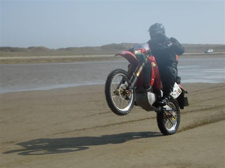 Honda XR650R (SOLGT) - Leg på stranden. billede 12