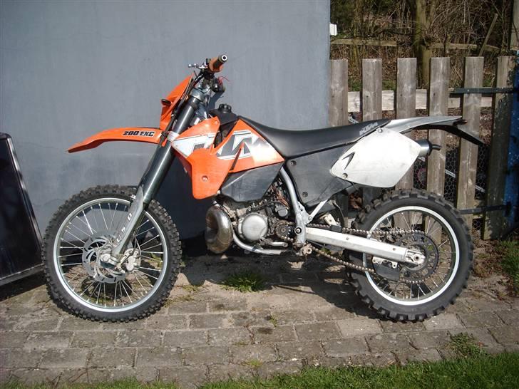KTM 200exc enduro billede 1
