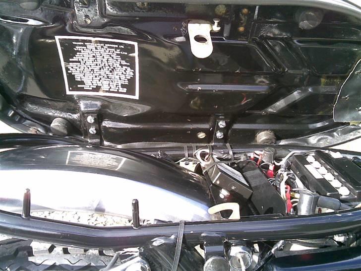 Triumph Bonneville T140E (Solgt)) billede 9