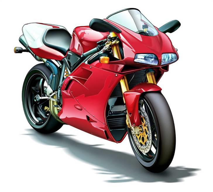 Ducati 996 SPS Nr. 1690 *SOLGT* - Flot tegnet...! billede 17