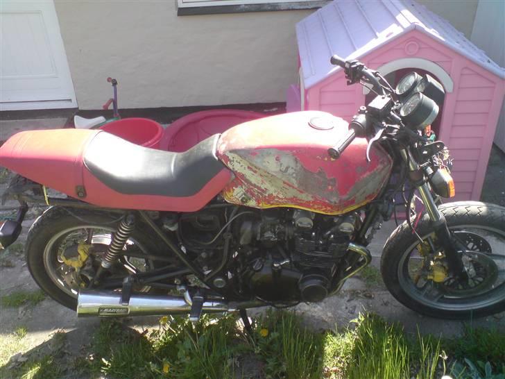 Suzuki GS 650G Katana - Sådan så den ud da jeg købte den billede 6