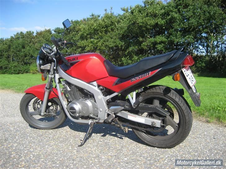 Suzuki GS 500E SOLGT - Sådan som cyklen så ud før omlakeringen billede 7