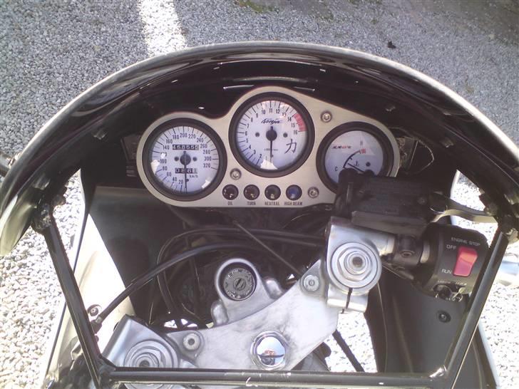 Kawasaki ZX6R  (SOLGT) - Nye speedometer skiver og blåt baggrundslys billede 9