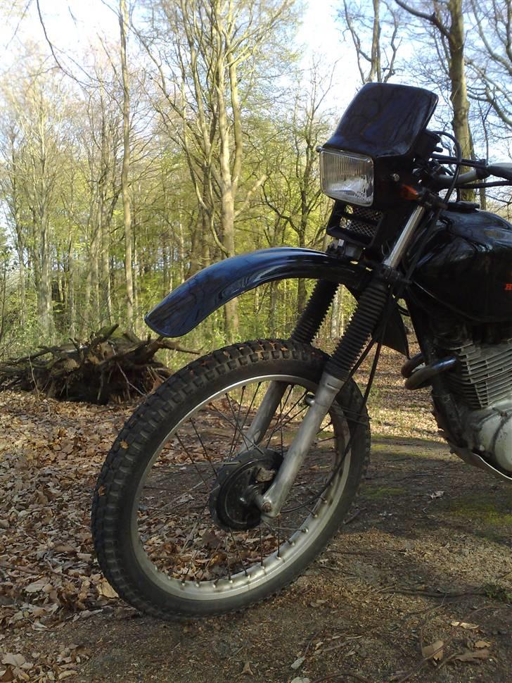 Honda XL 500 S (Solgt) - En tur i skoven! billede 11