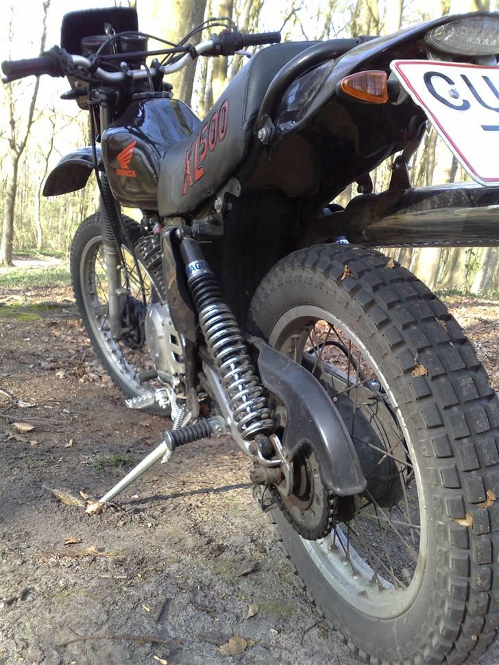 Honda XL 500 S (Solgt) - En tur i skoven! billede 12