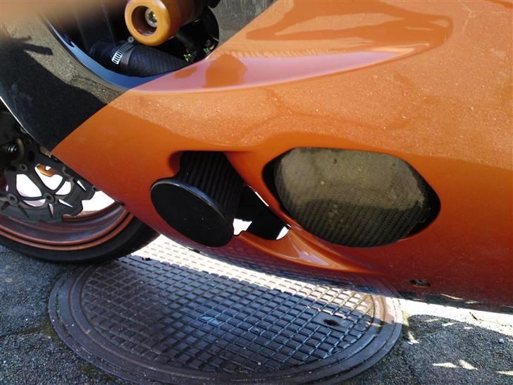 Suzuki GSX-R 750 turbo - luftfilter, carbon indækning motordæksel billede 6