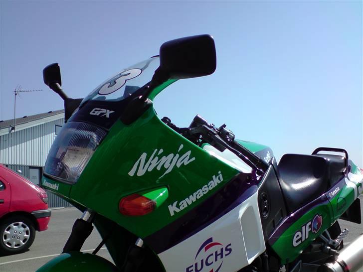 Kawasaki GPX600R REPLICA - SOLGT billede 3