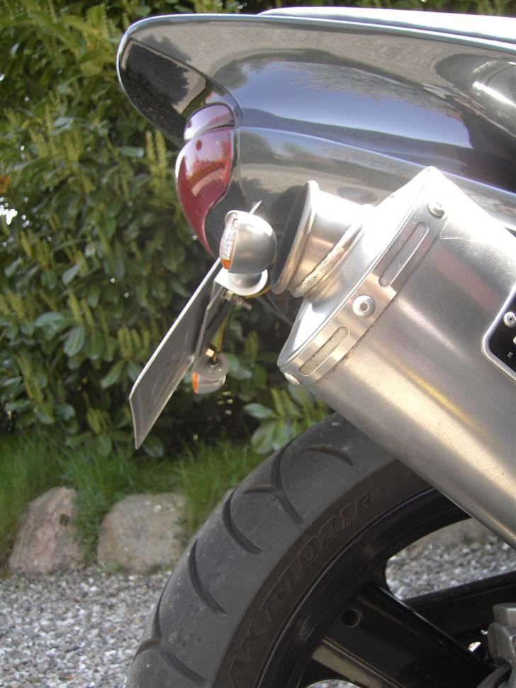 Yamaha SZR660 Belgarda (sælges) - Ny hjemmelavet nummerpladeholder (tak til Christian (København) H for ideen) billede 13