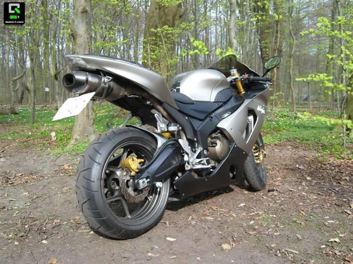 Kawasaki ZX6R - Skovtur billede 5