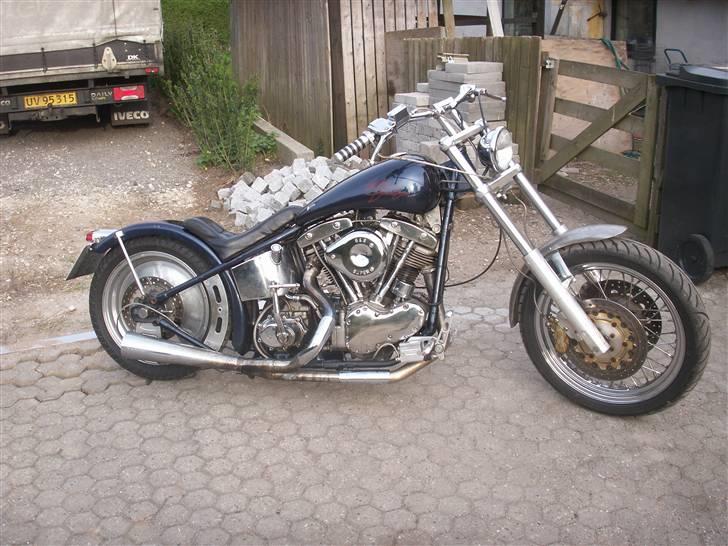 Harley Davidson early shovel billede 1