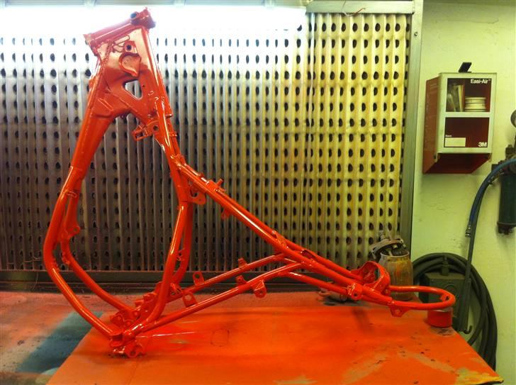 Yamaha DT 125 LC - Stel efter sandblæsning og lak :-) billede 4