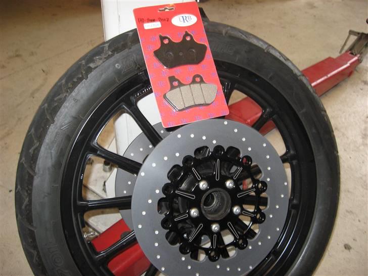 Harley Davidson super glide sport - Mine nye sorte LRB keramiske skiver(840 g), og special composit klodser....d.7/5-09 billede 20