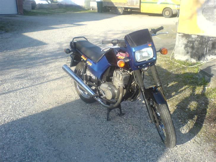 Jawa Black/blue style (Byttet) billede 2