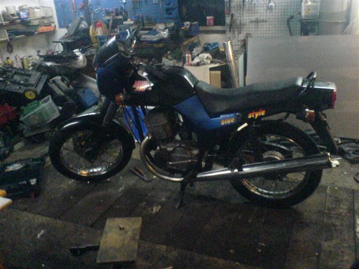 Jawa Black/blue style (Byttet) billede 8