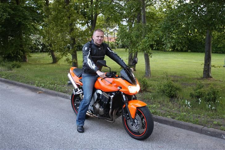 Kawasaki z750 - Lige hentet cyklen (Tak for lån af beklædning til Rene :-)) billede 9