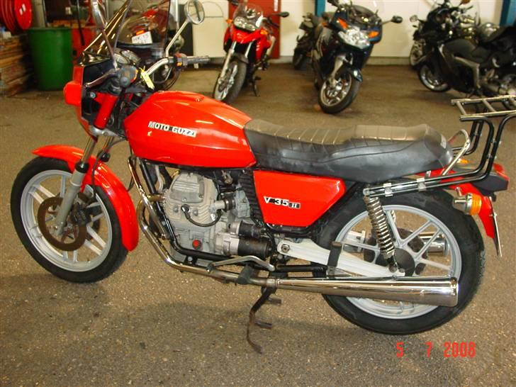 Moto Guzzi V35-2 - før restaurering billede 14