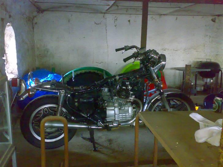 Honda cx 500 c - afmonteret klar til vinterprojekt "ombygning" billede 12