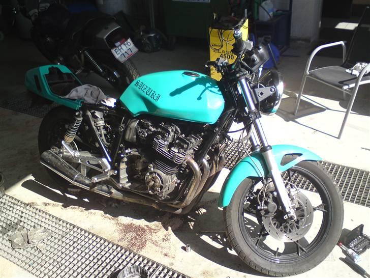 Suzuki gsx 1100 - Motor død. krumtap ødelagt ved svinghjul og nok blevet skæv billede 11