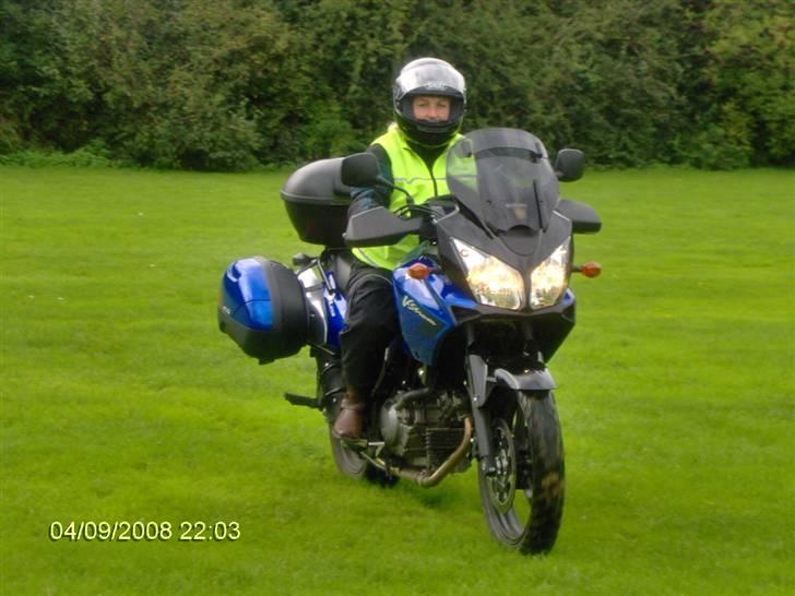 Suzuki V strom DL 650 - ja så er konen på prøvetur billede 4