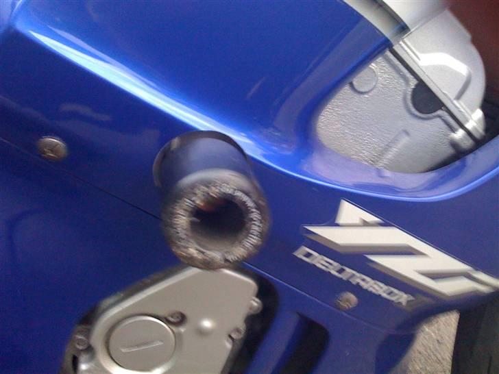 Yamaha Yzf R6 - er blevet væltet fra trailer desværre billede 5