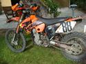KTM 525 exc Solgt