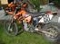 KTM 525 exc Solgt