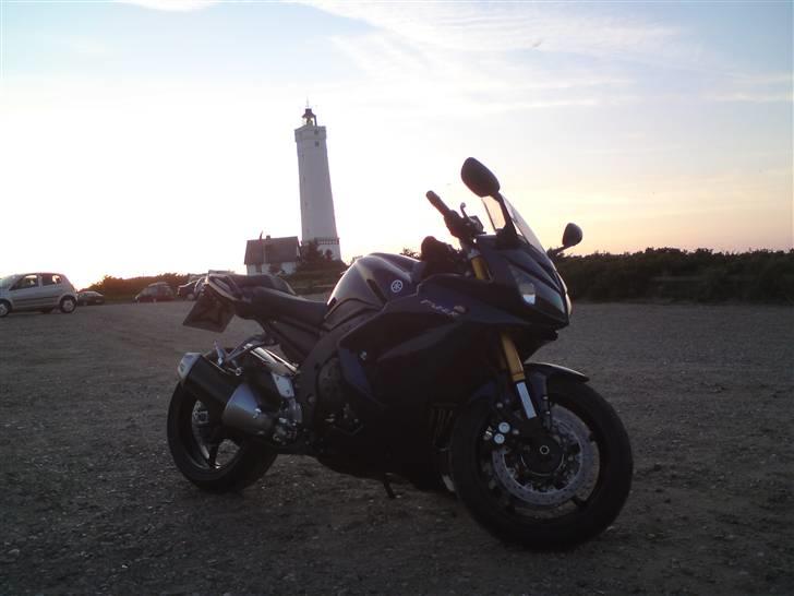 Yamaha FZ 1 SA - Aftentur ved Blåvand fyr. billede 2