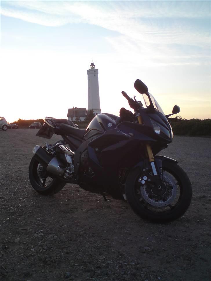 Yamaha FZ 1 SA - Aftentur ved Blåvand fyr. billede 3